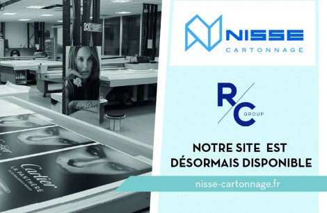 Mars 2021- Nisse cartonnage met en ligne son site web