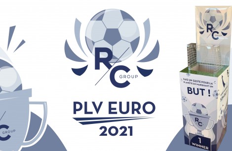 Juillet 2021- RC GROUP et Nisse Cartonnage, lancent leur PLV utilitaire pour l'euro  !
